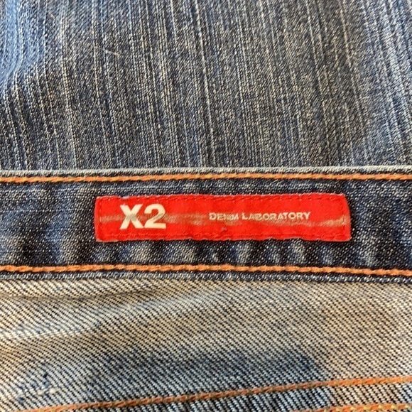 Denim laboratory flare leg Jean - Picture 7 of 9